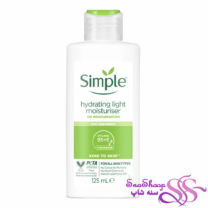 آبرسان و مرطوب کننده پوست چرب سیمپل مدل Light