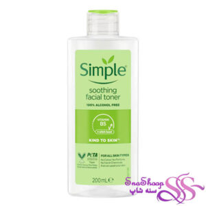 تونر آرامش بخش سیمپل