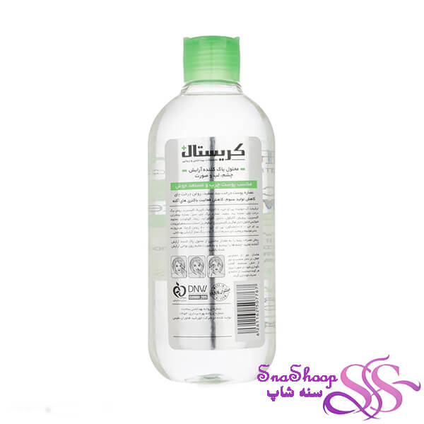 میسلار واتر پوست چرب کریستال 400 میلی لیتر