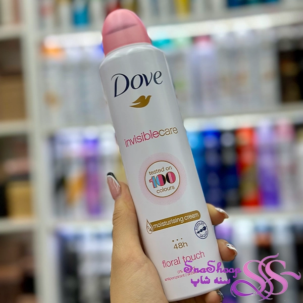 اسپری ضد تعریق زنانه داو 250ml مدل Invisible care flora