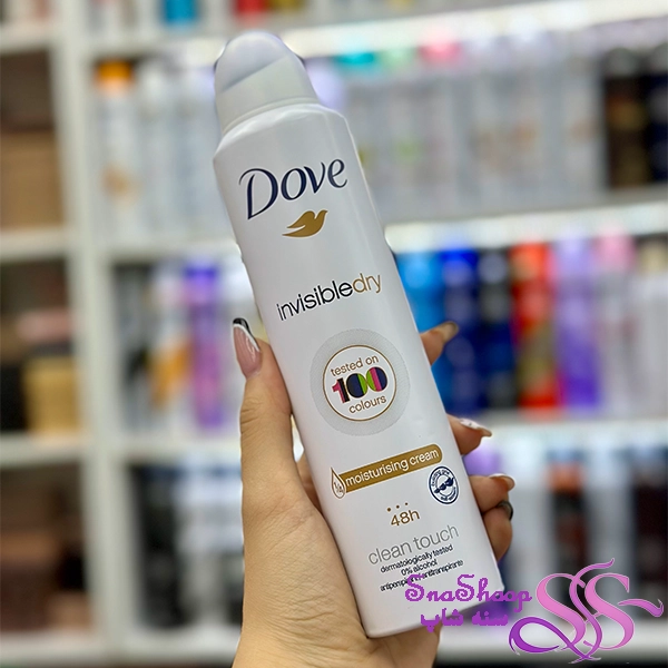 اسپری ضد تعریق زنانه داو 250ml مدل Invisible dry